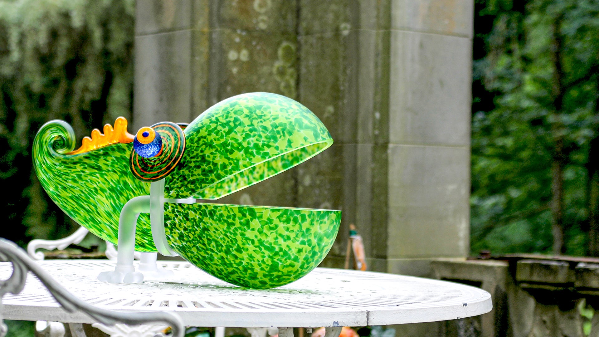 【Borowski Glass Art Studio】ガラス プレート Borowski Glass Art Studio】ガラス プレート