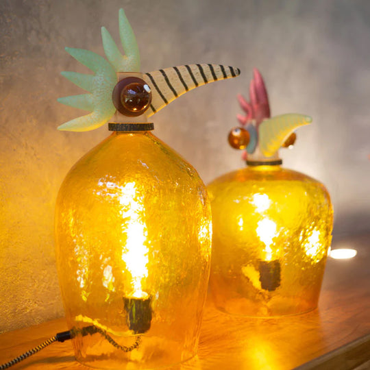 Retro Style Bird Lamp