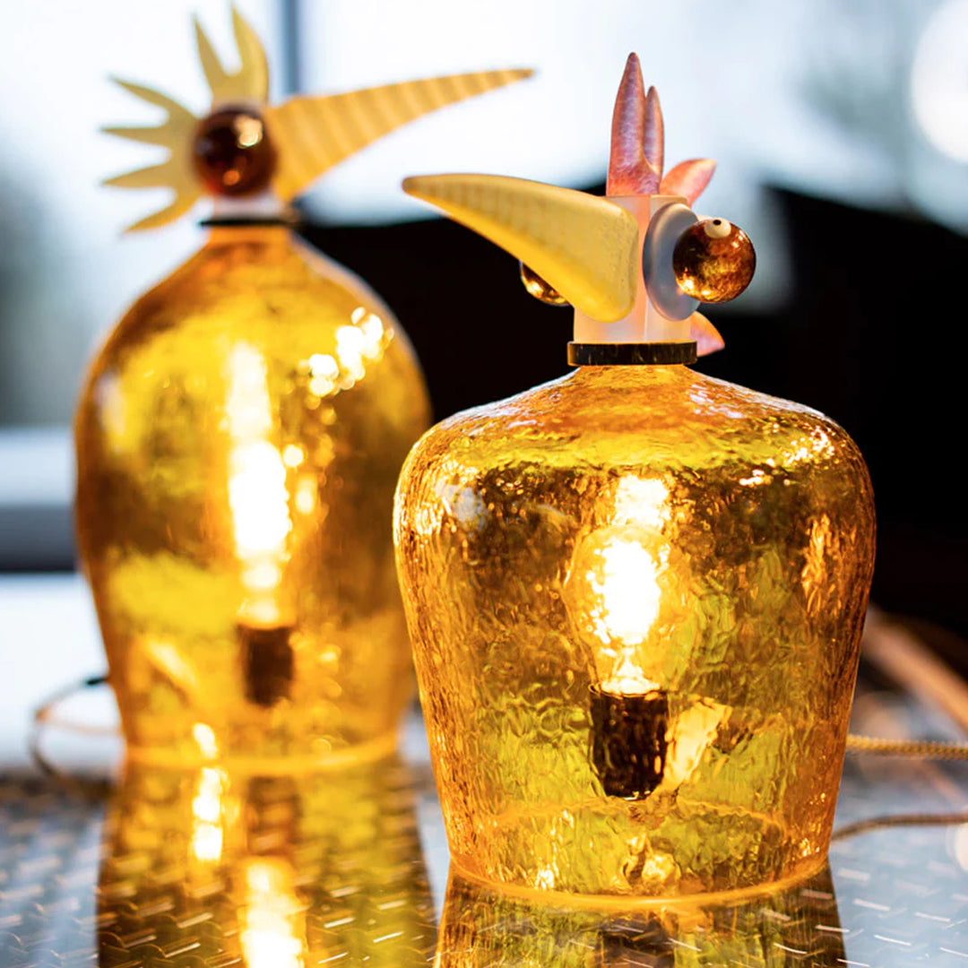 Retro Style Bird Lamp